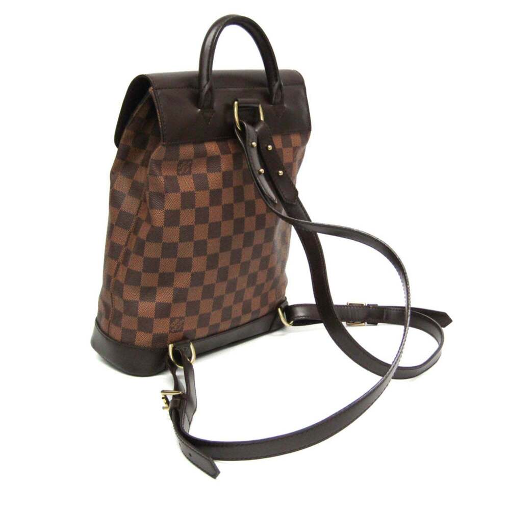 LOUIS VUITTON Brown Damier Backpack - Picture 2 of 14